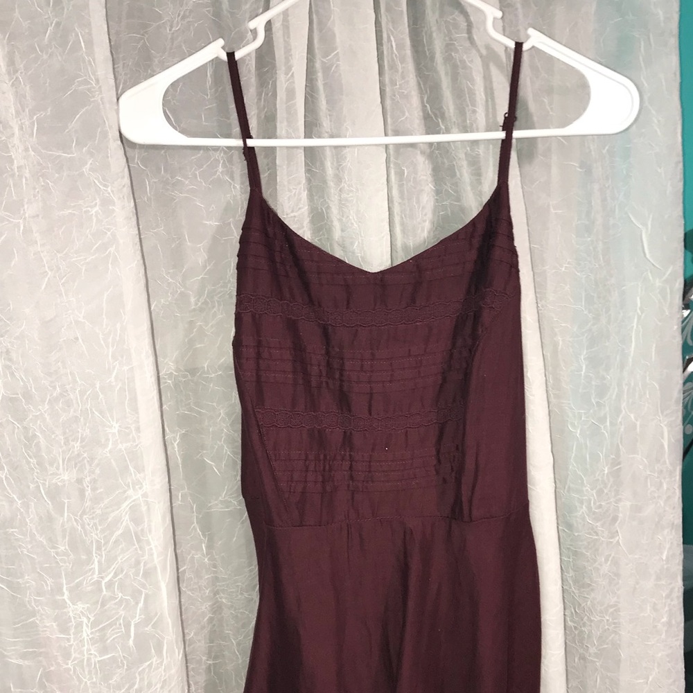 Burgundy Dress